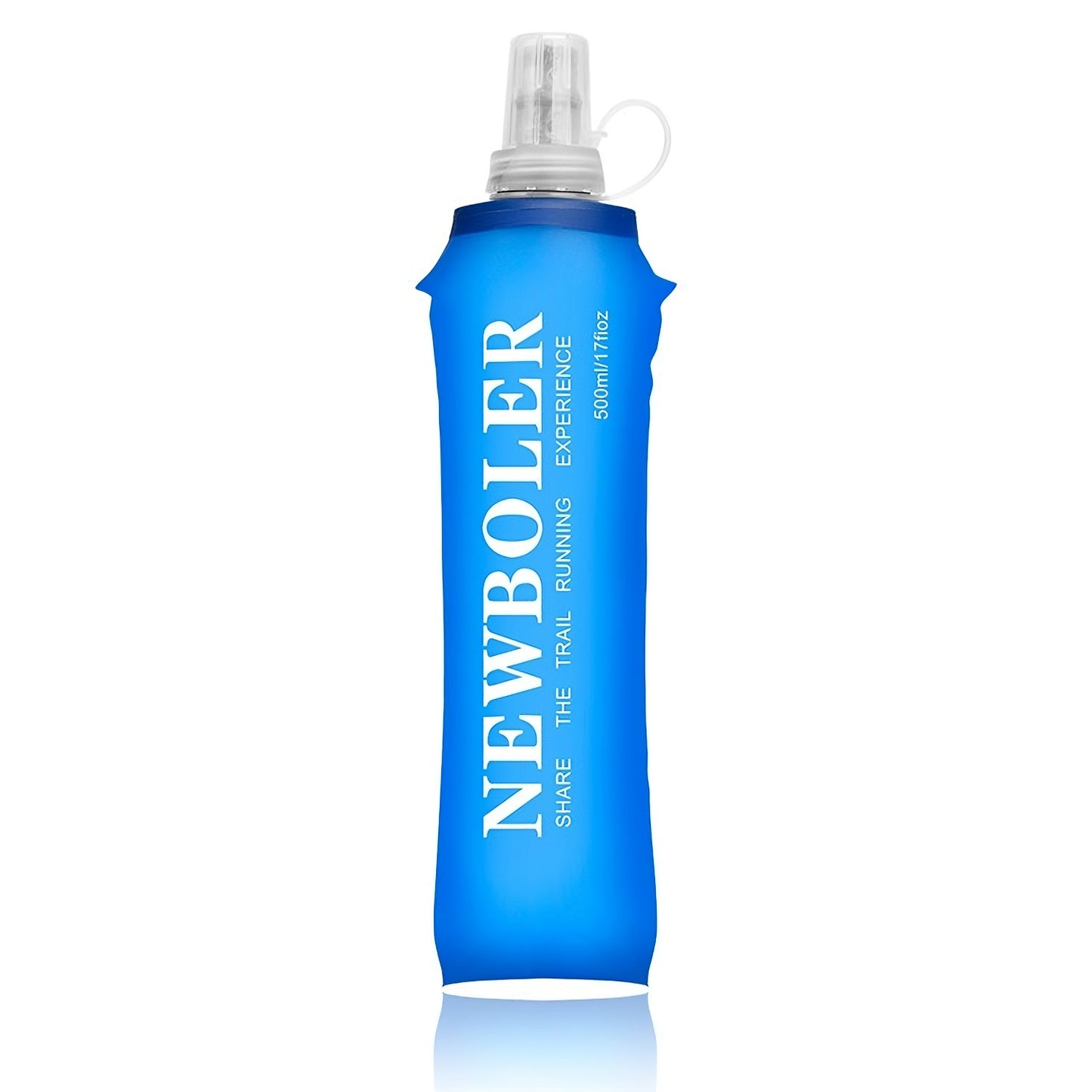 Collapsible Soft Flask Water Bottle – 250ml/500ml TPU-Free Hydration for Running, Vests, Waist Packs & Outdoor Sports