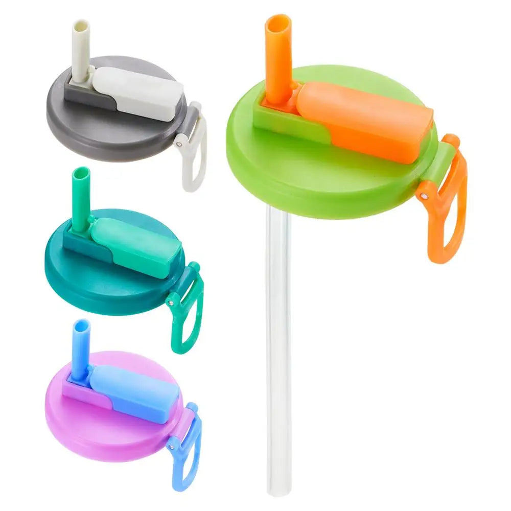 Soda Can Lid Cover with Straw – Reusable Drink Cap for Soft Drinks, Diet Soda & Beverages On-the-Go