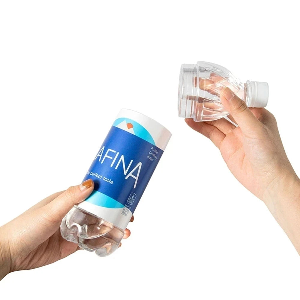 Water Bottle with Hidden Storage – Travel-Friendly Hydration & Secure Compartment for On-the-Go Essentials
