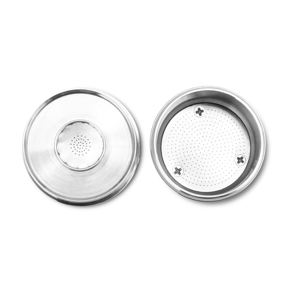 Portable Stainless Steel Reusable Coffee Capsule Tumbler – Travel Mug for Espresso & Cold Brew