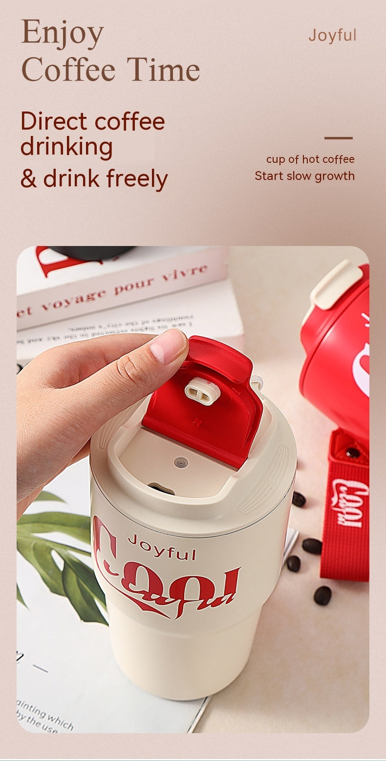 316 Stainless Steel Outdoor Good-looking Coffee Cup Vacuum Cup