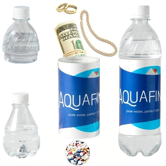 Water Bottle with Hidden Storage – Travel-Friendly Hydration & Secure Compartment for On-the-Go Essentials