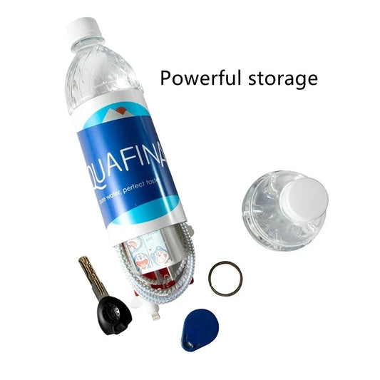Water Bottle with Hidden Storage – Travel-Friendly Hydration & Secure Compartment for On-the-Go Essentials
