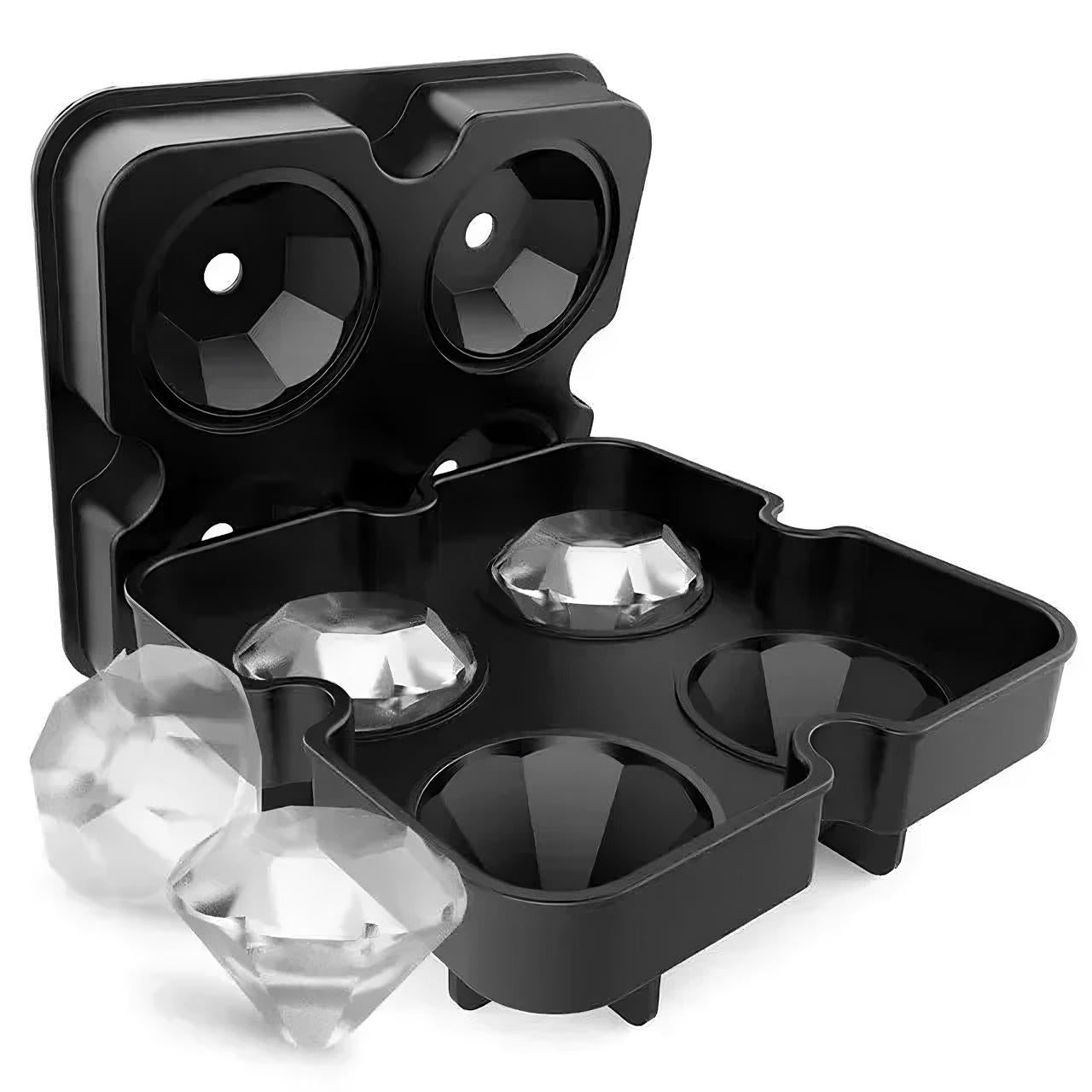 Silicone Ice Ball Mold Tray – Large Round Ice Maker for Whiskey, Cocktails, Soft Drinks & Summer Beverages – Kitchen Utensil for Perfect Chill
