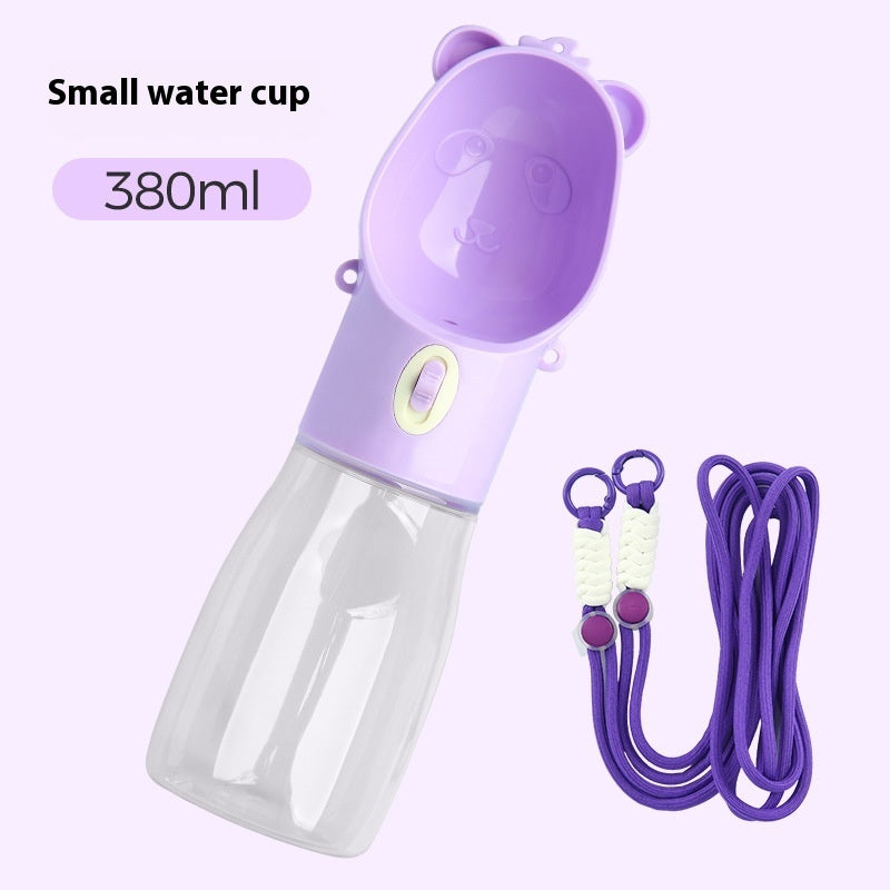 Pet Water Bottle Dog Outing Water Cup Portable Water Feeder